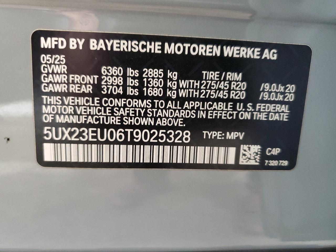 2026 BMW X5