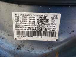 2009 HONDA ODYSSEY