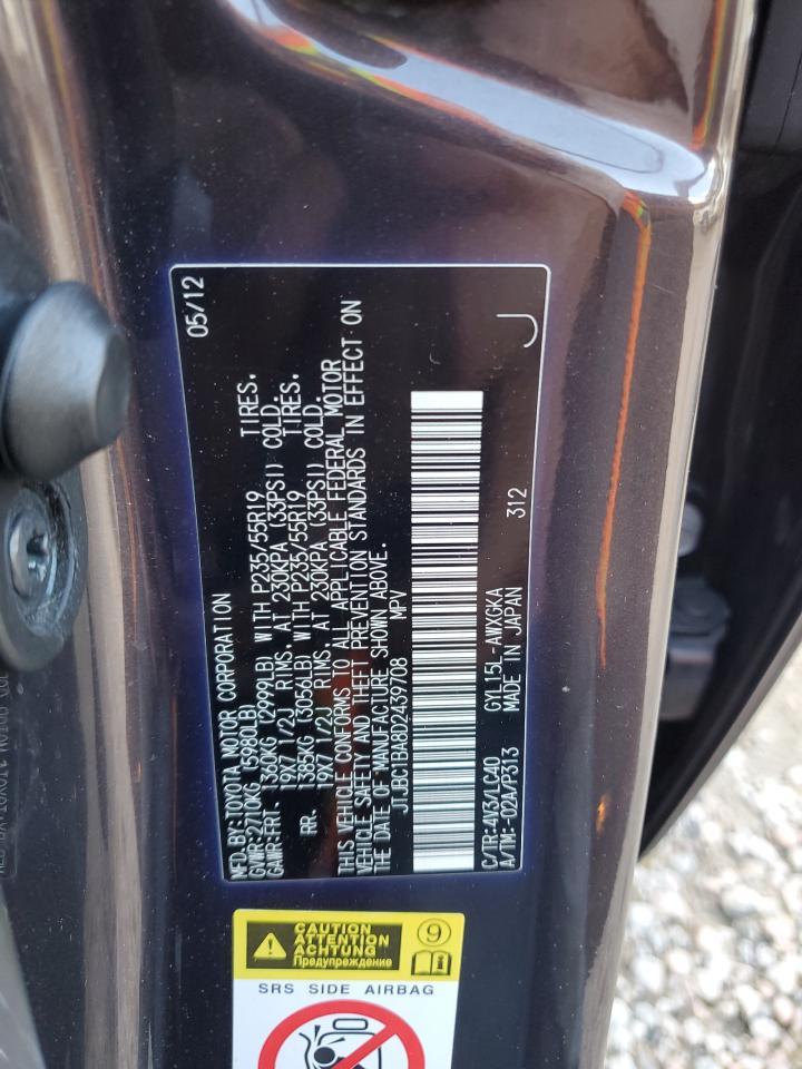 2013 LEXUS RX 450H