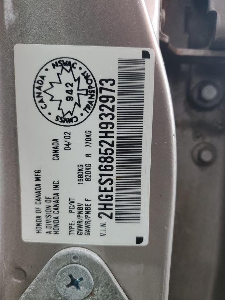 2002 HONDA CIVIC