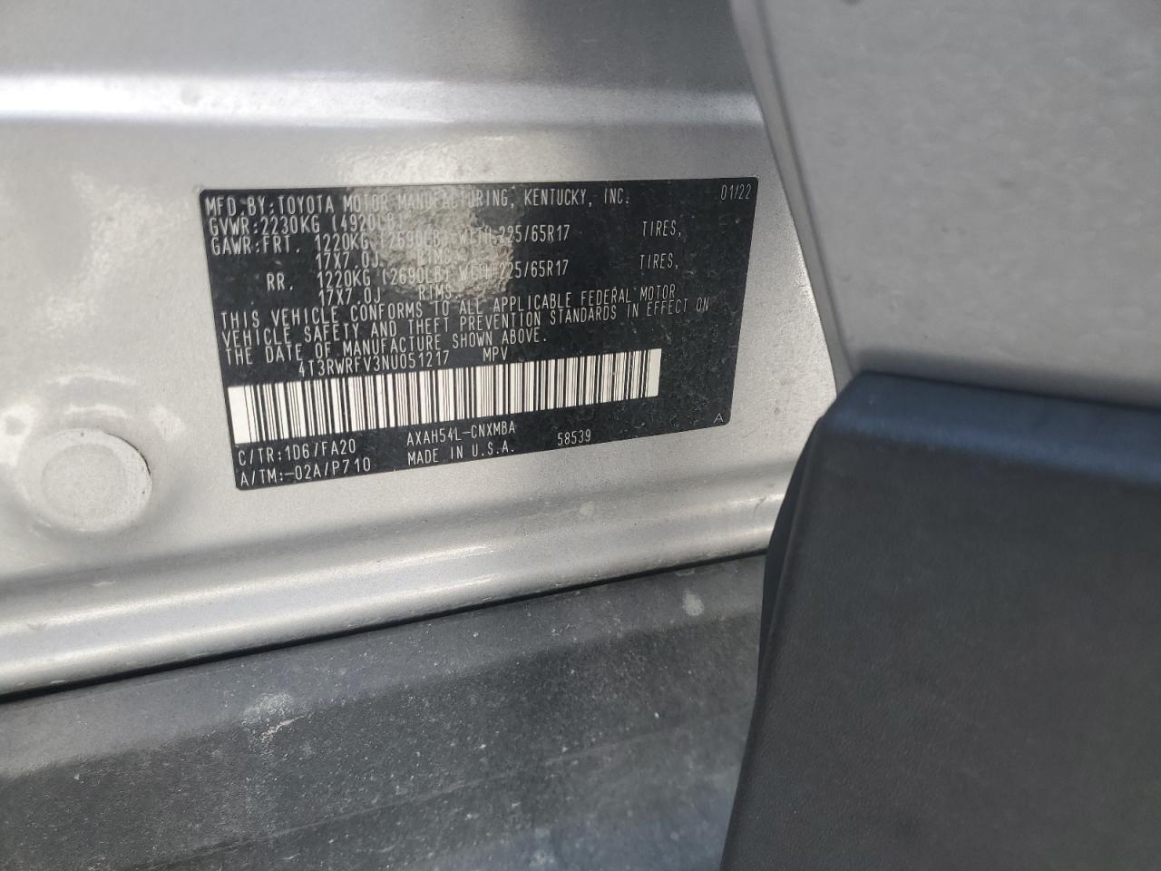 2022 TOYOTA RAV4