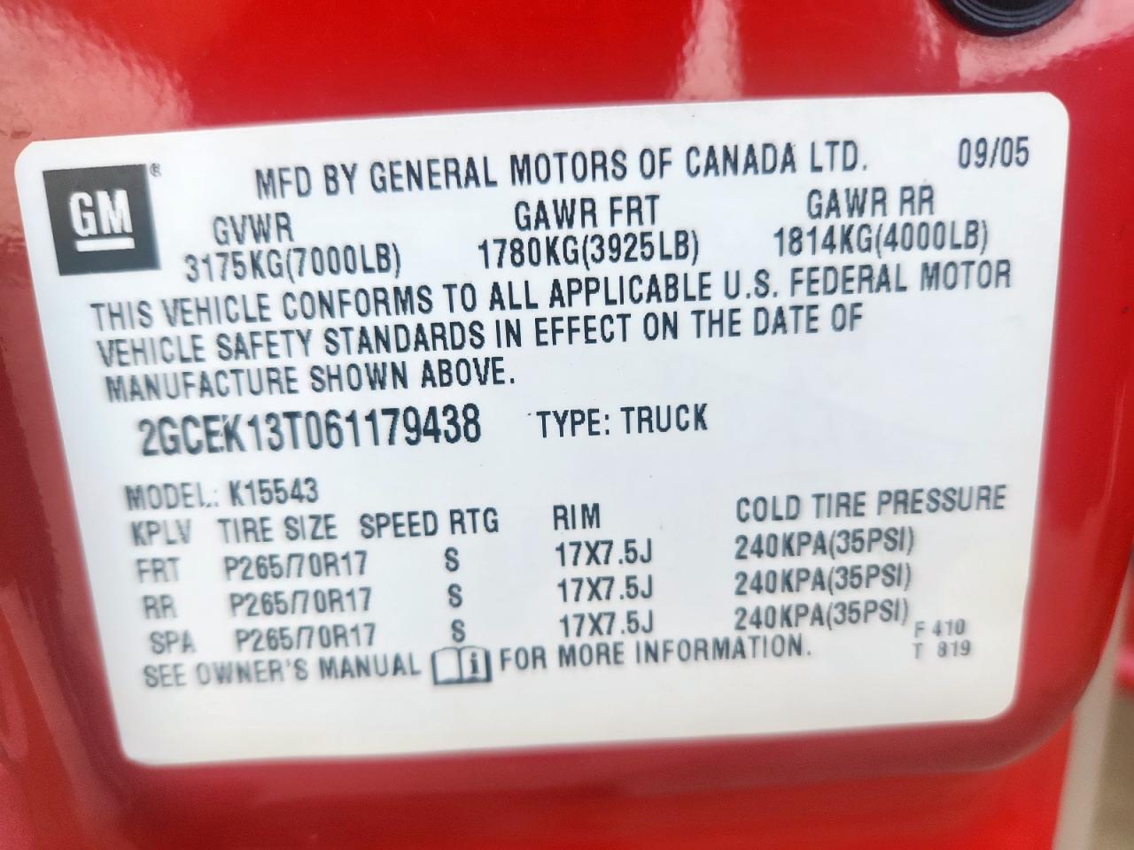 2006 CHEVROLET Silverado