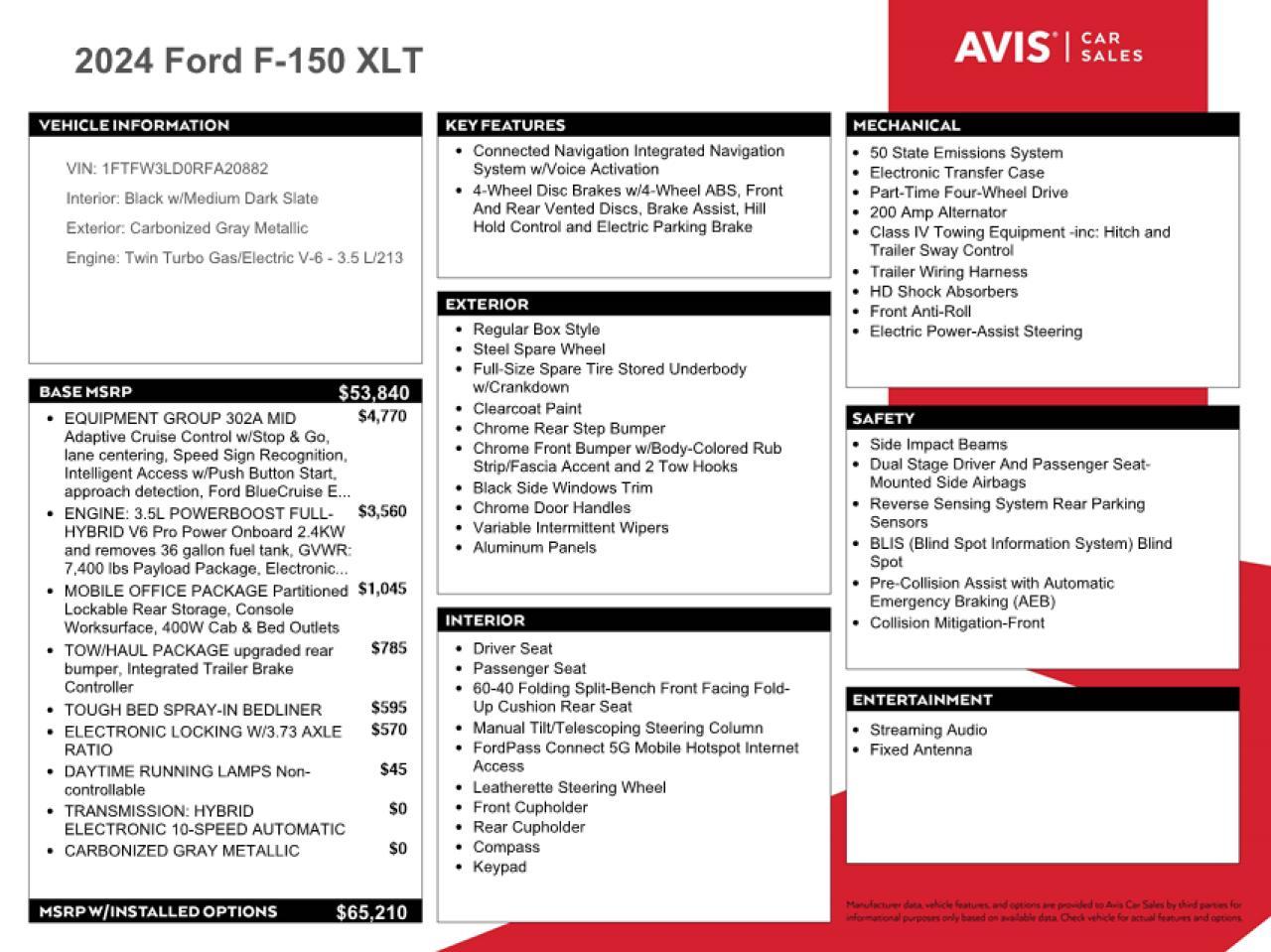 2024 FORD F-150