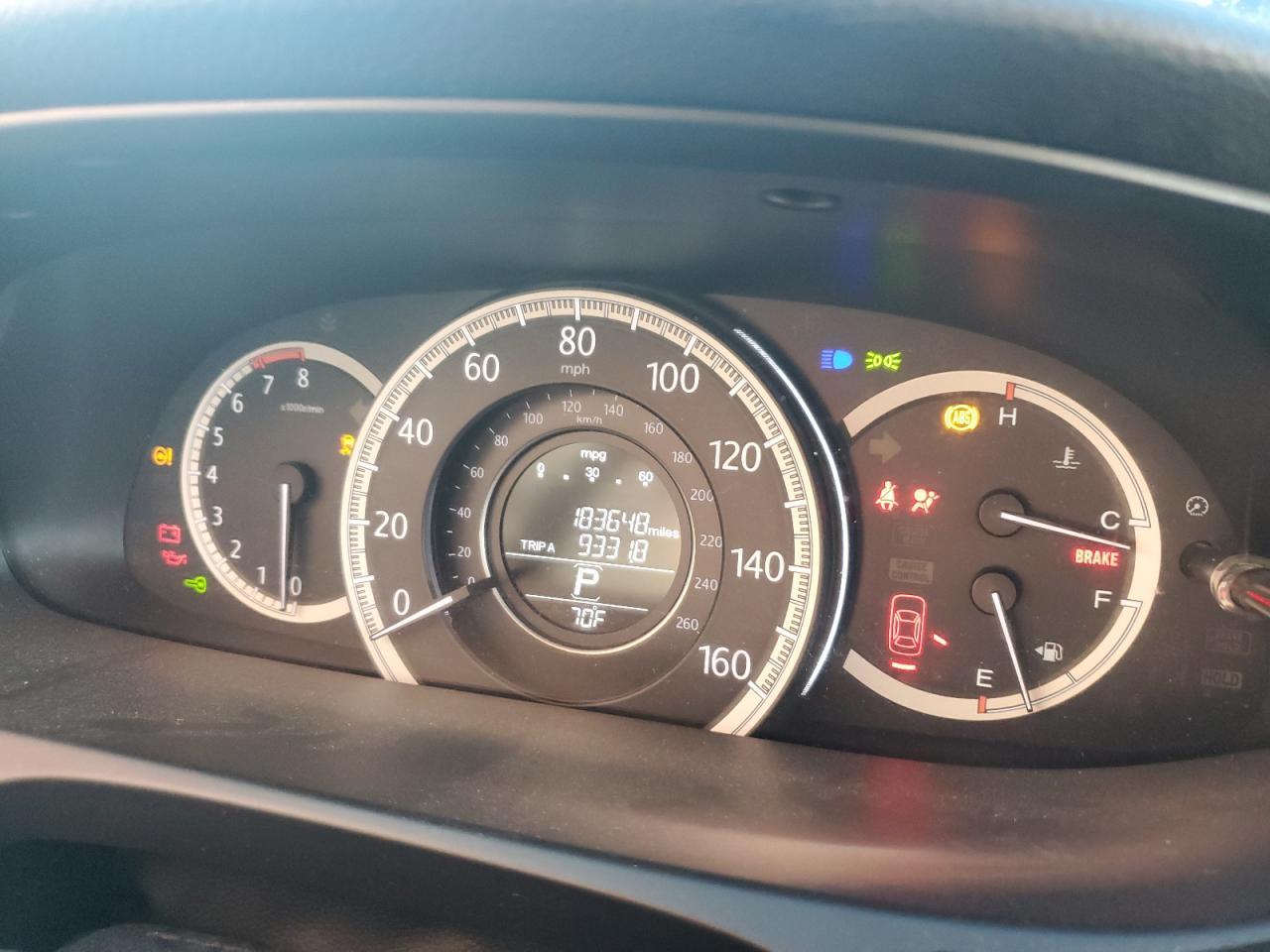 2014 HONDA ACCORD