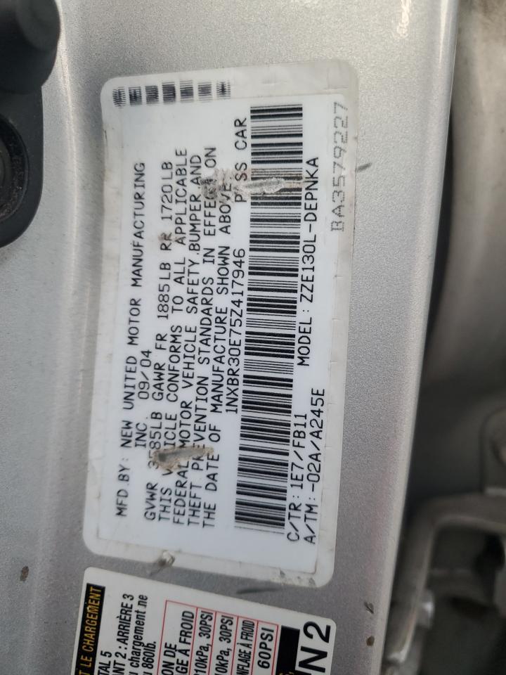 2005 TOYOTA COROLLA