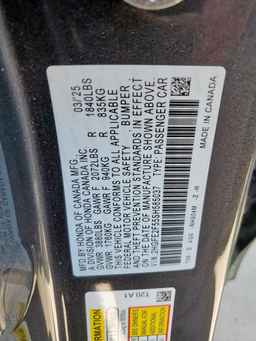 2025 HONDA CIVIC