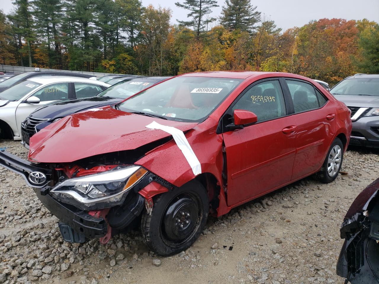 2015 TOYOTA COROLLA