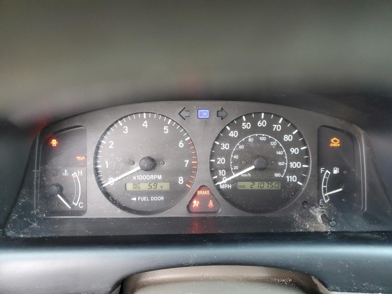 2001 TOYOTA COROLLA