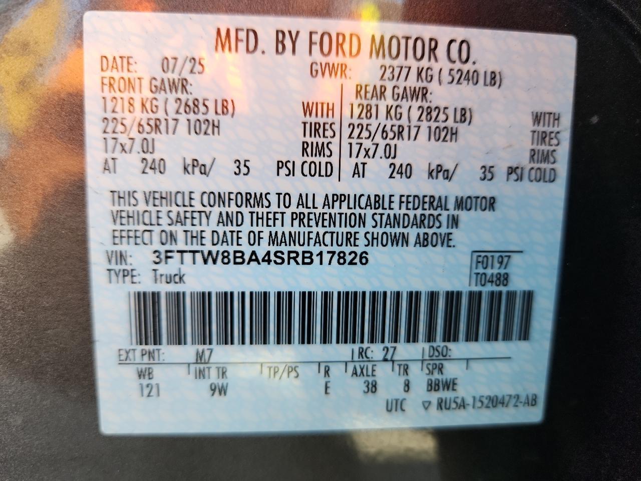 2025 FORD Maverick
