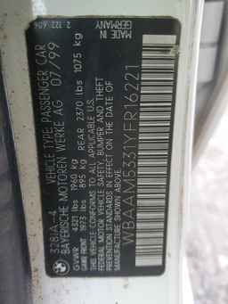 2000 BMW 3 SERIES