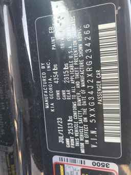 2024 KIA K5