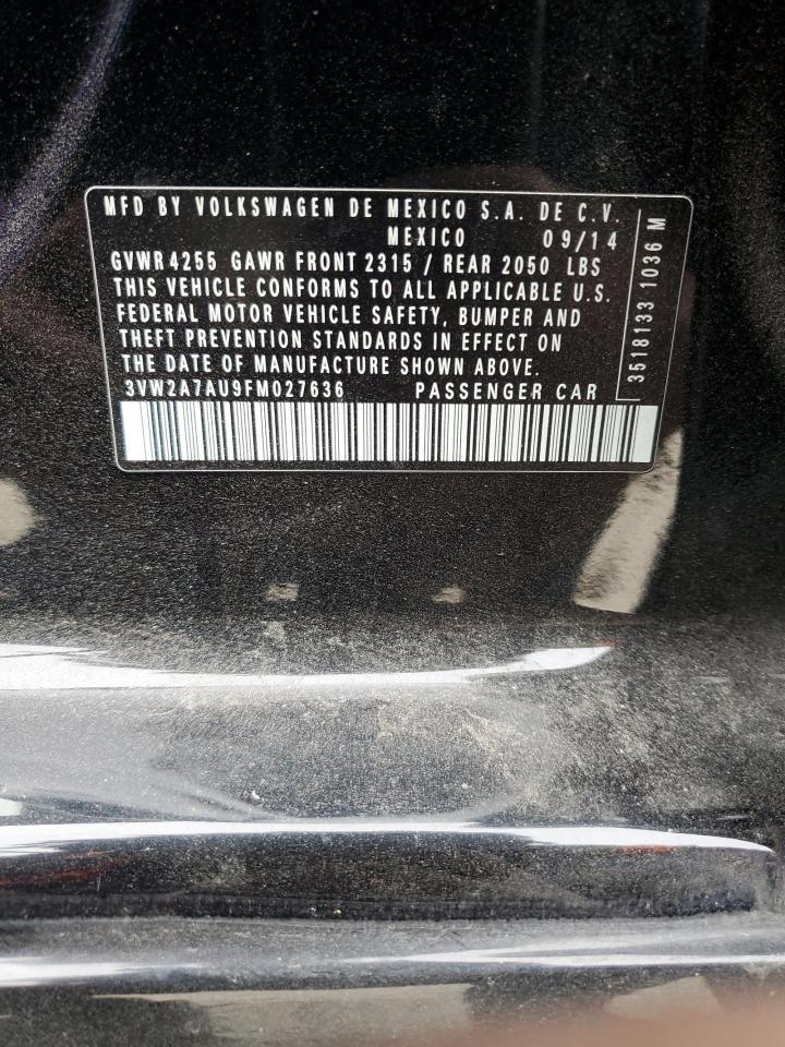 2015 VOLKSWAGEN GOLF