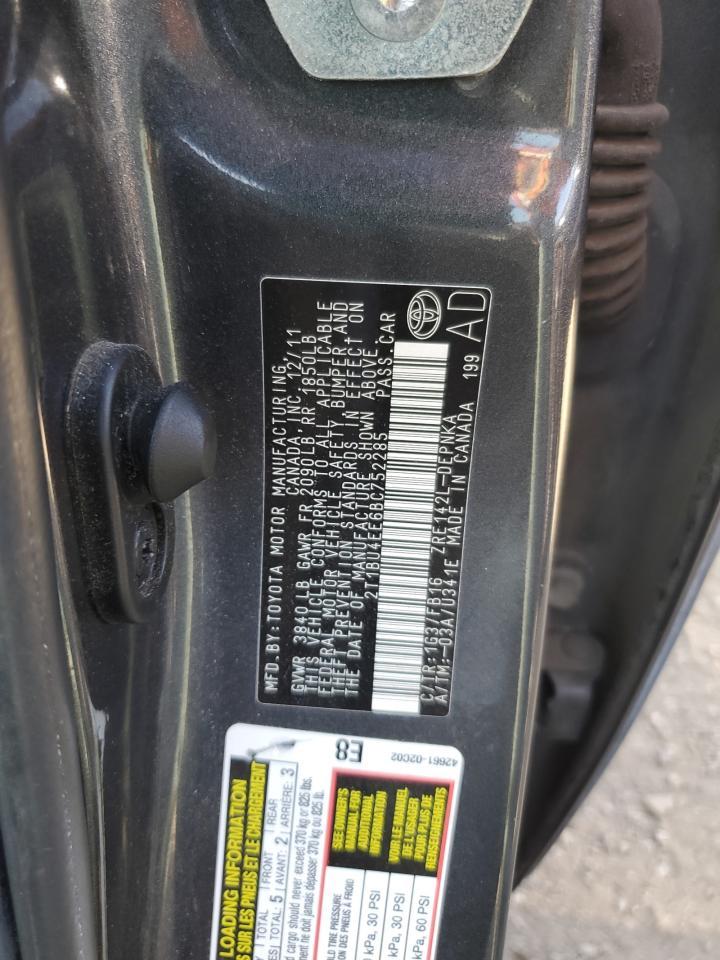 2011 TOYOTA COROLLA