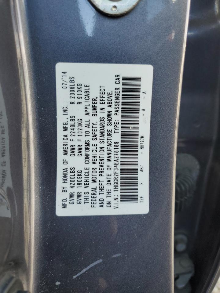 2014 HONDA ACCORD