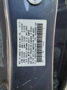 2014 HONDA ACCORD