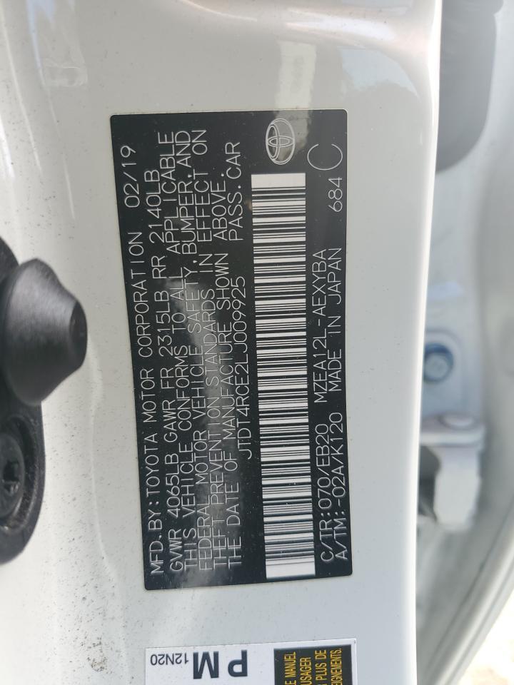 2020 TOYOTA COROLLA