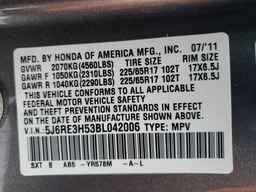 2011 HONDA CR-V