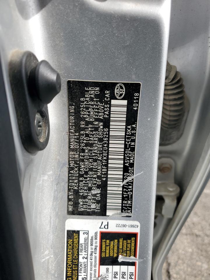 2014 TOYOTA CAMRY