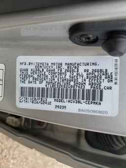 2002 TOYOTA CAMRY