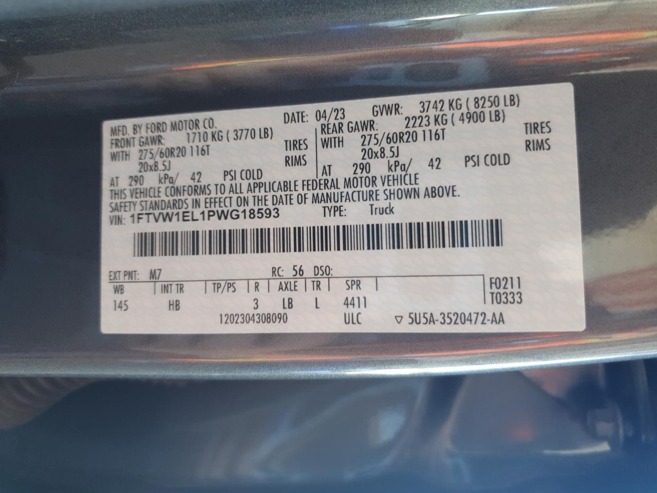 2023 FORD F-150