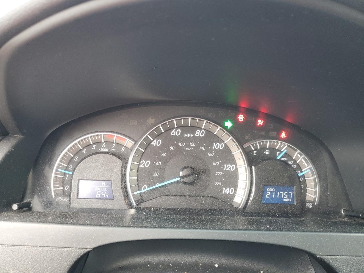2012 TOYOTA CAMRY