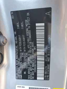 2016 TOYOTA SIENNA