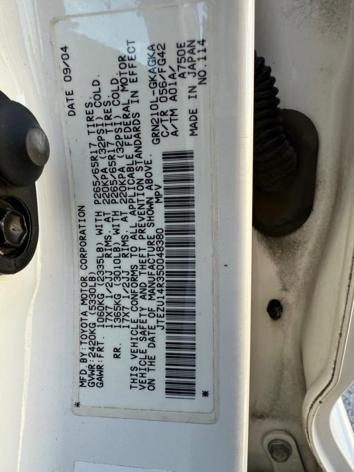 2005 TOYOTA 4Runner