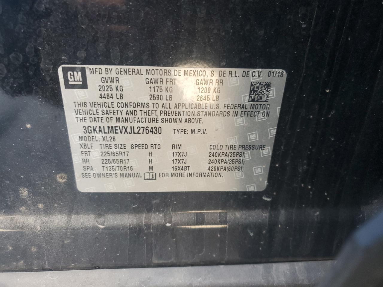 2018 GMC Terrain