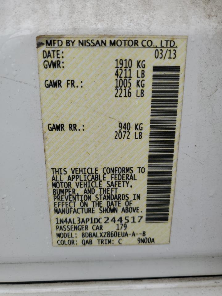 2013 NISSAN ALTIMA
