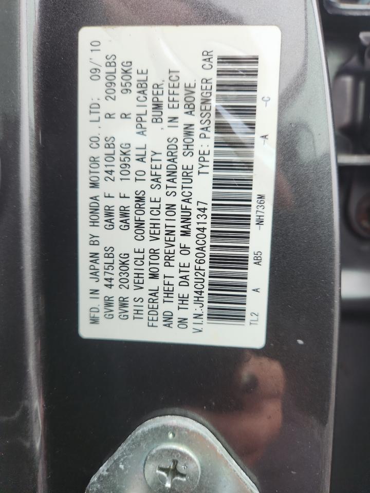 2010 ACURA TSX