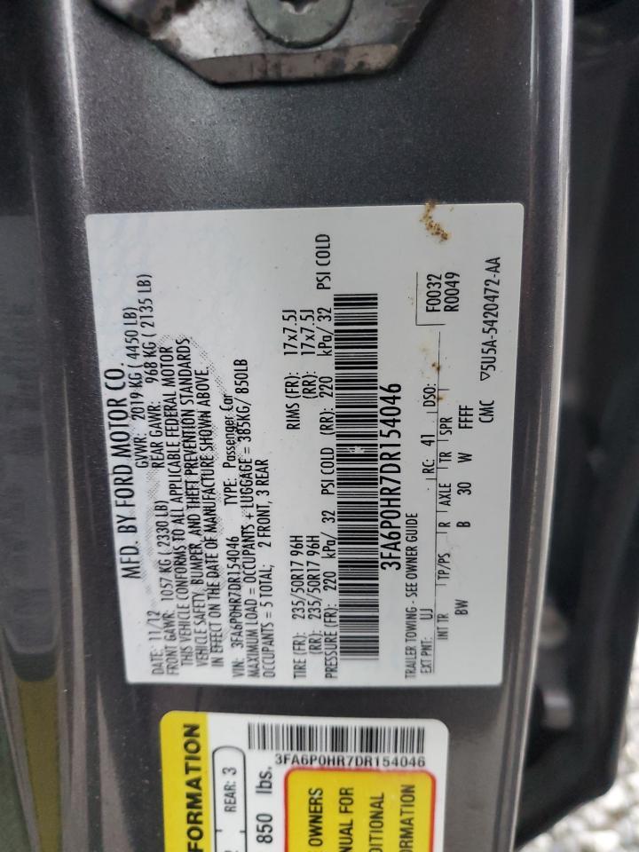 2013 FORD FUSION