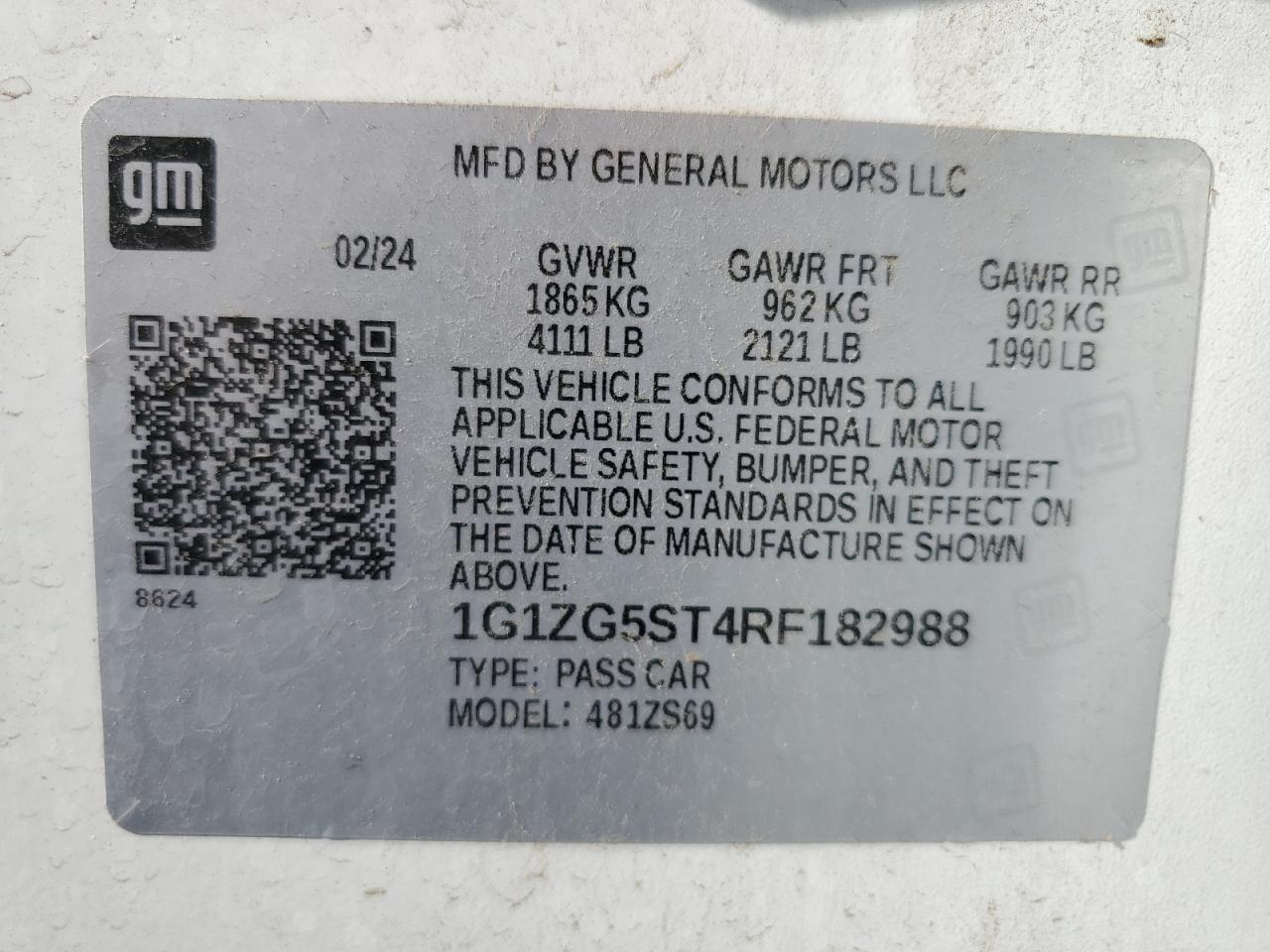 2024 CHEVROLET MALIBU