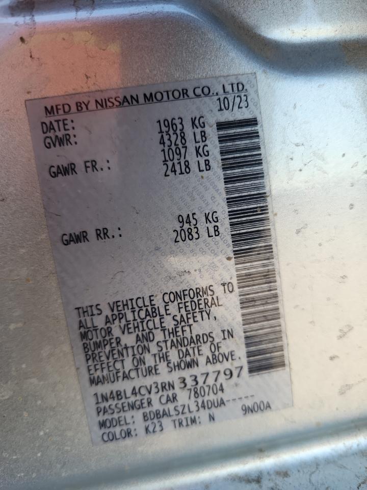 2024 NISSAN ALTIMA