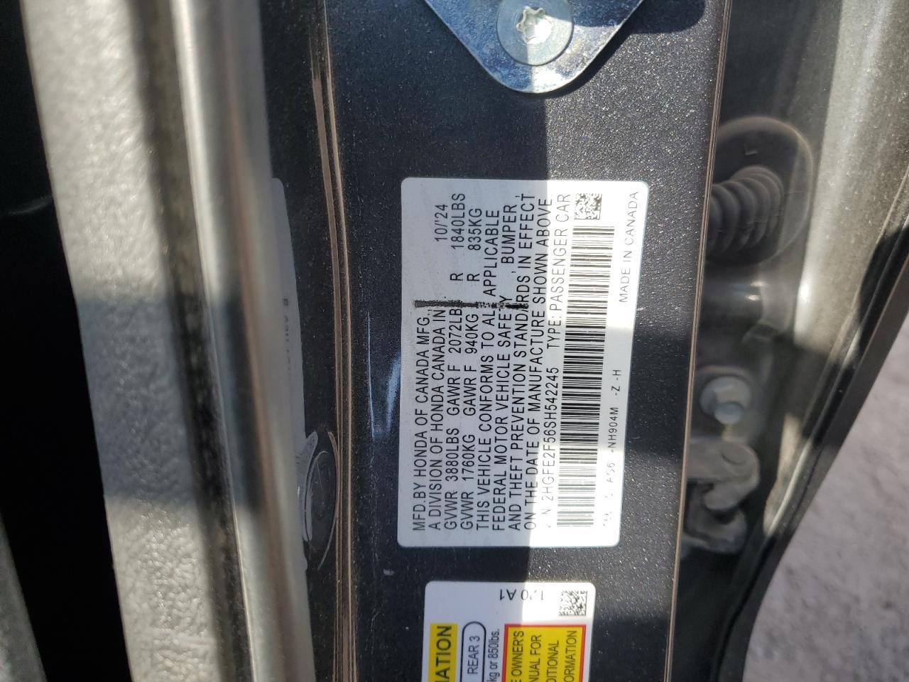 2025 HONDA CIVIC