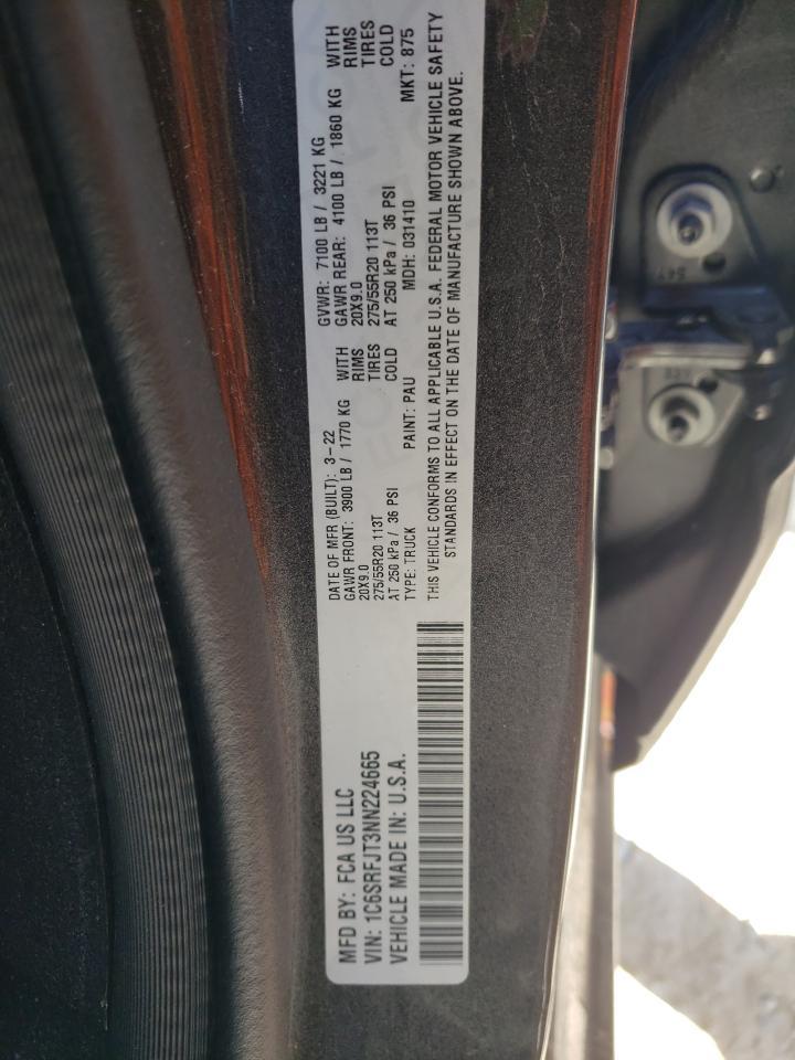 2022 RAM 1500