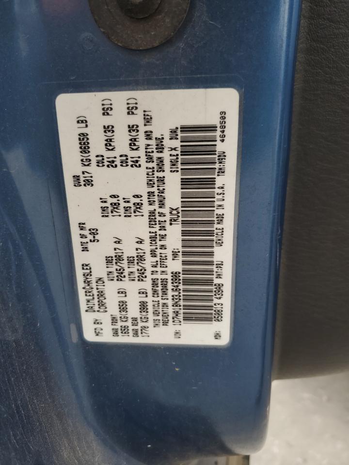 2003 DODGE RAM 1500