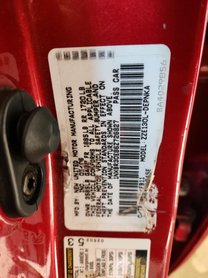 2006 TOYOTA COROLLA