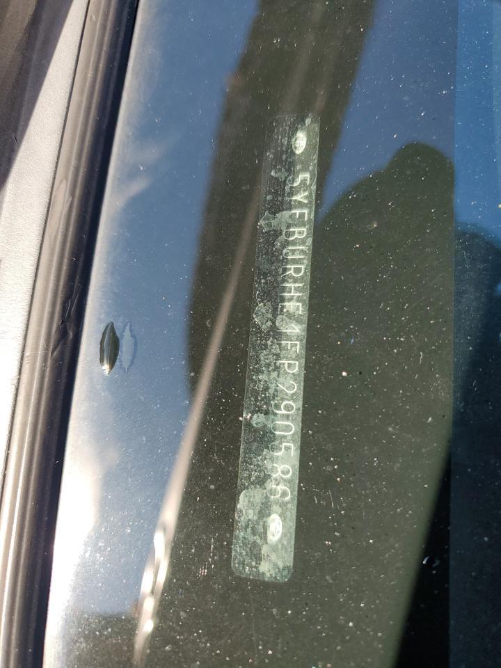 2015 TOYOTA COROLLA