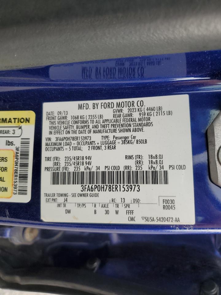 2014 FORD FUSION