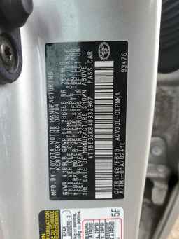 2004 TOYOTA CAMRY