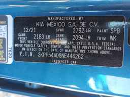 2022 KIA FORTE
