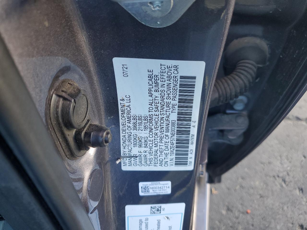 2022 HONDA Insight