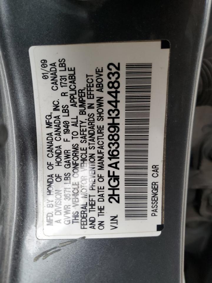 2009 HONDA CIVIC