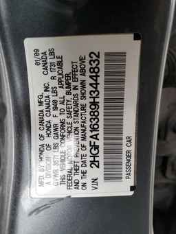 2009 HONDA CIVIC