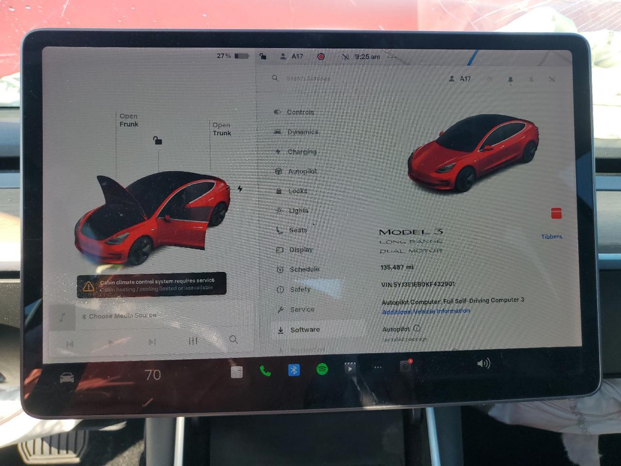 2019 TESLA MODEL 3