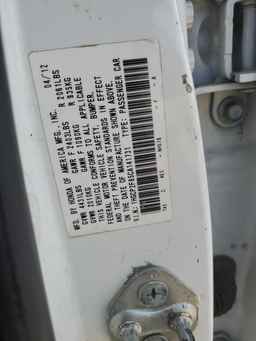 2012 HONDA ACCORD