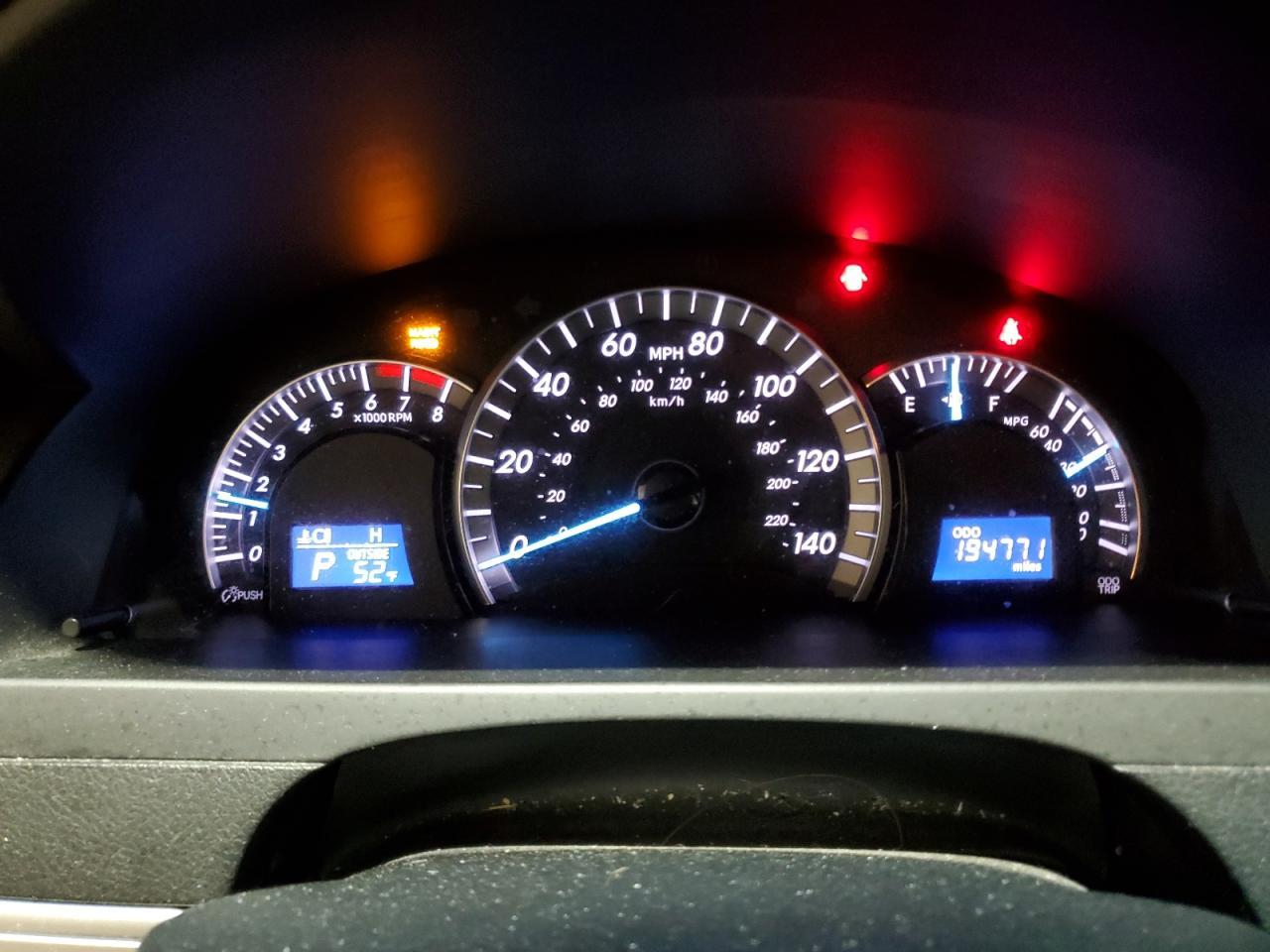 2012 TOYOTA CAMRY