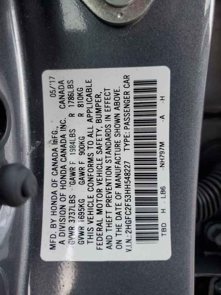 2017 HONDA CIVIC