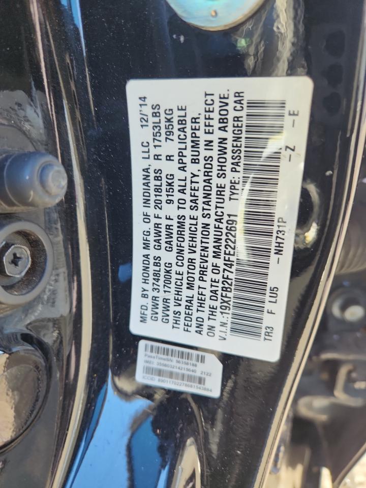 2015 HONDA CIVIC