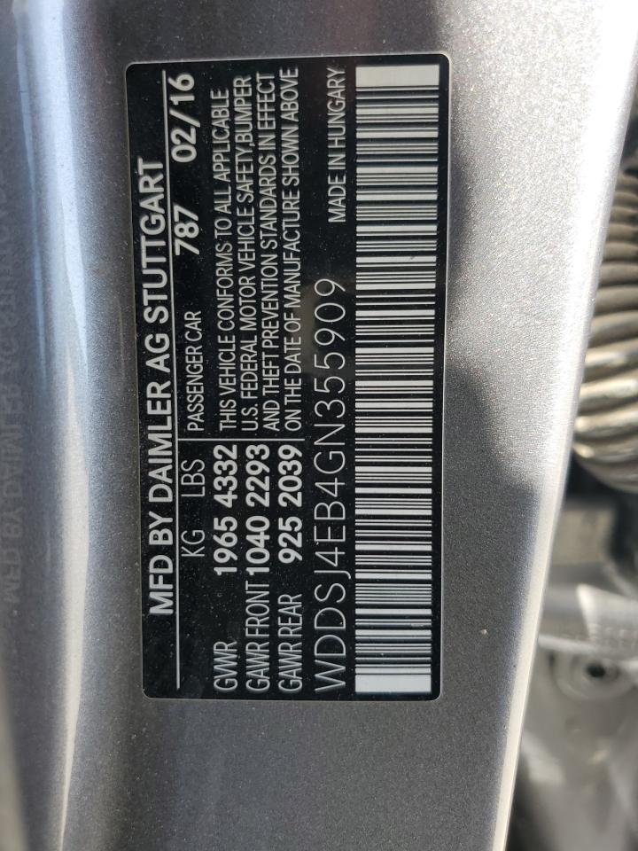 2016 MERCEDES-BENZ CLA-Class